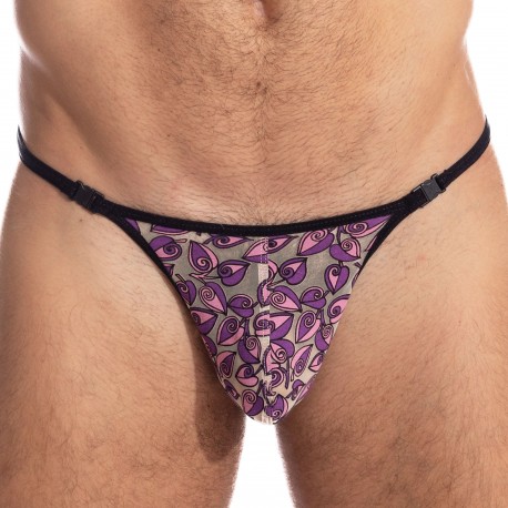 L'Homme invisible Purple Rain Striptease G-String