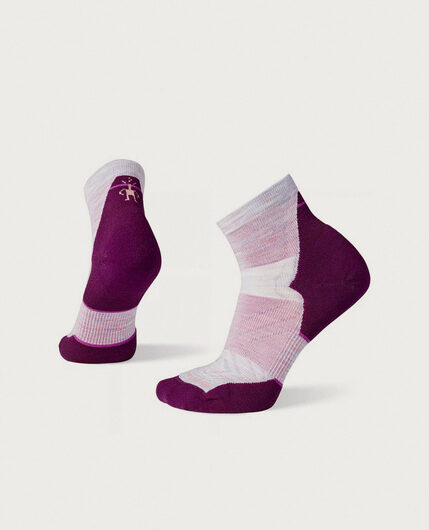 Smartwool Run Targeted Cushion Socks - Purple Eclipse - S