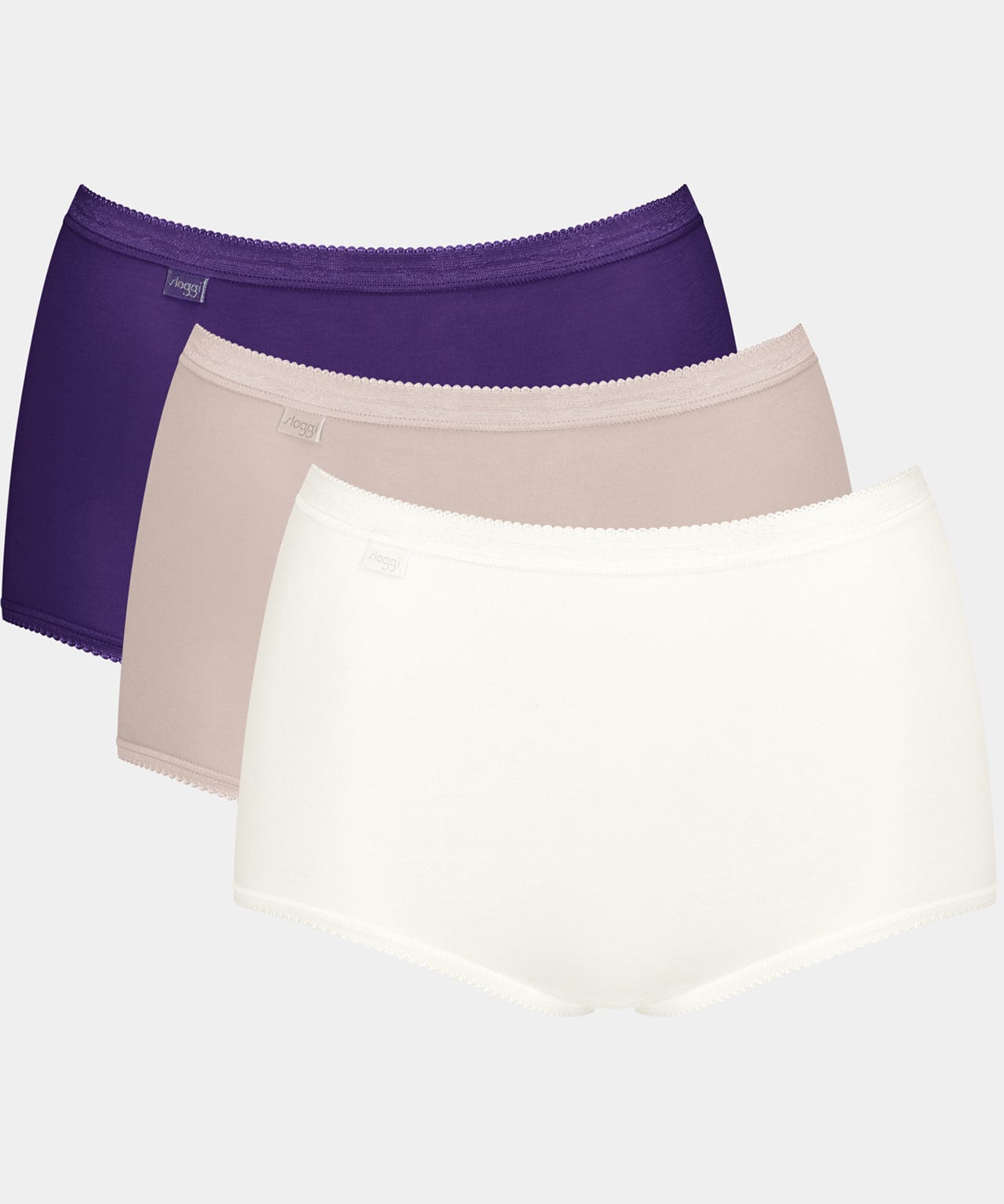 Damart Pack of 3 Sloggi Basic Maxi Briefs