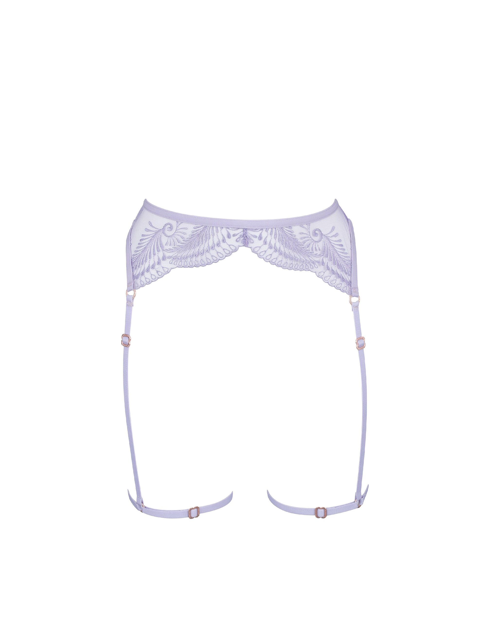 Bluebella Rafaela Thigh Harness Purple Rose - 10