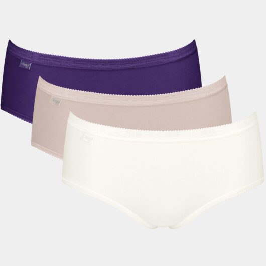 Damart Pack of 3 Sloggi® Midi Briefs