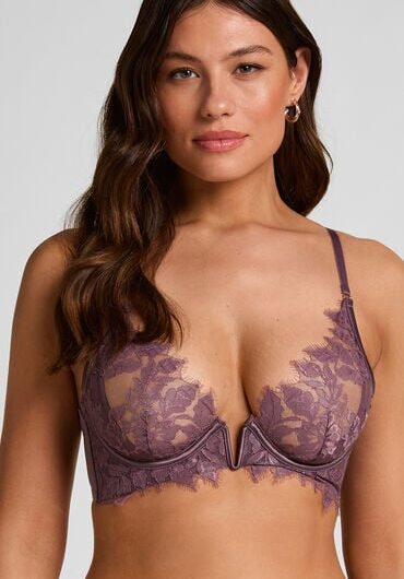Hunkemöller Malou Non-Padded Underwired Bra Purple