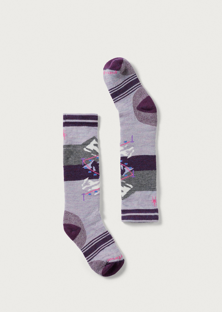 Smartwool Wintersport Full Cushion Kids' Socks - Purple Eclipse - S